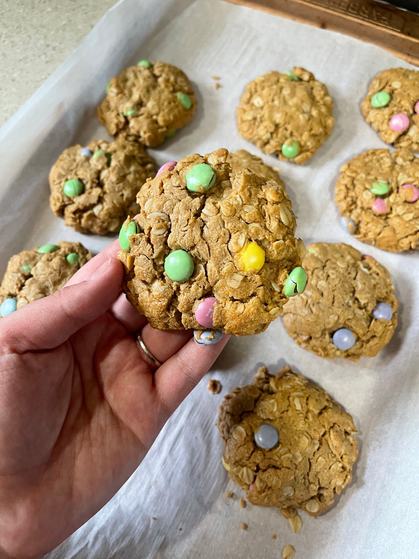 Dozen Easter Themed Monster Cookies